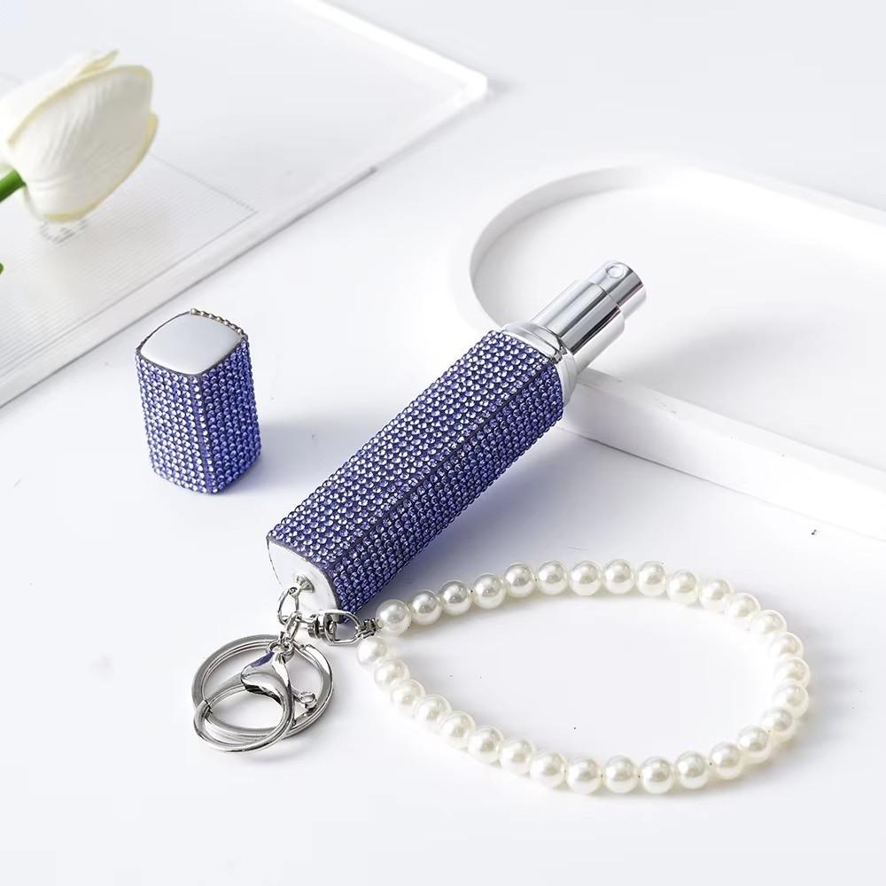 Empty Spray Bottle Keychain Refillable Perfume Bottle Fashion Perfume Keychain