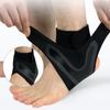 Breathable Polyester Fiber Ankle Brace for Sports, Adjustable Compression Ankle Support for Running and Fitness