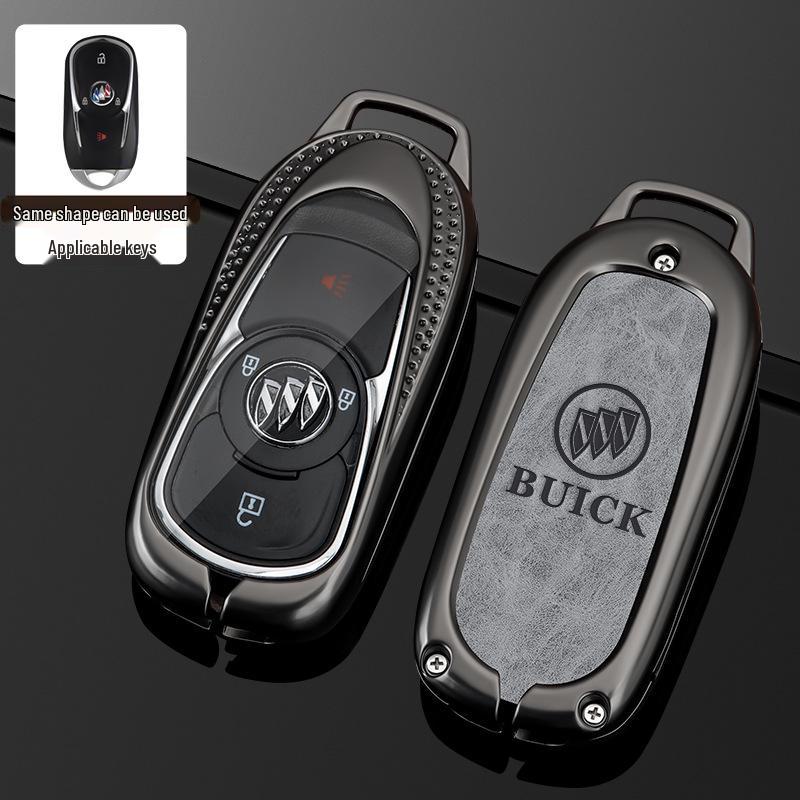 23 Чехол для ключа Buick для Regal, LaCrosse, GL8, Envision и Enclave - Чехол для ключа с полной защитой и пряжкой