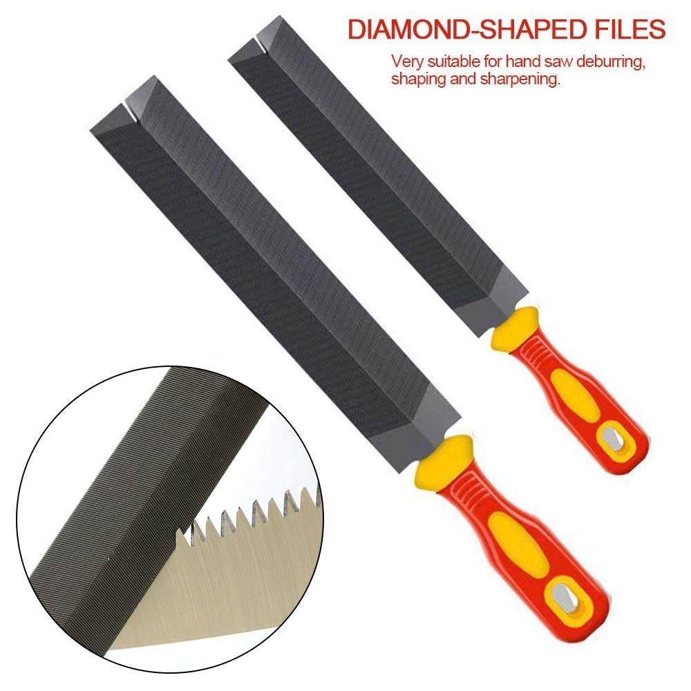 Sharpening Shaping Grinding Hand Tools Sharpener Sawing File Diamond-Shaped Files Hand Saw