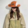Splicing Color Drawstring Fisherman Hat Cotton Hiking Hat Breathable Wide Brim Sun Hat  Travel