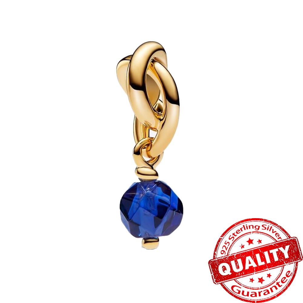 Медные бусины-морские звезды и подвеска-шарм в виде бабочки и стрекозы, подходят для браслета-змейки, бутикового ожерелья, синяя подвеска, подарок