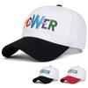 Унисекс бейсболки с вышивкой букв PCWER, весенне-осенние, для улицы, регулируемые, повседневные шляпы, папина шляпа, солнцезащитная шляпа