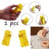 1 шт. DIY Вставка для стежков Автоматический простой инструмент для продевания нитки в иглу Направляющая для самопродевания Пластиковые швейные аксессуары