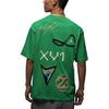 Jordan Drop Shoulder Sleeve T-Shirt Men's Green DX9562-310