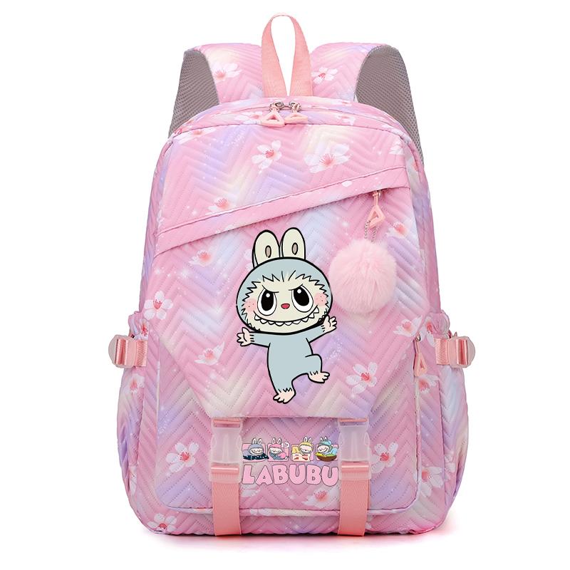 Cartoon Printed Backpack Student Kid Boy Girl Bookbag Teenger Large Capacity Waterproof Schoolbag Travel Bag Gift Mochila