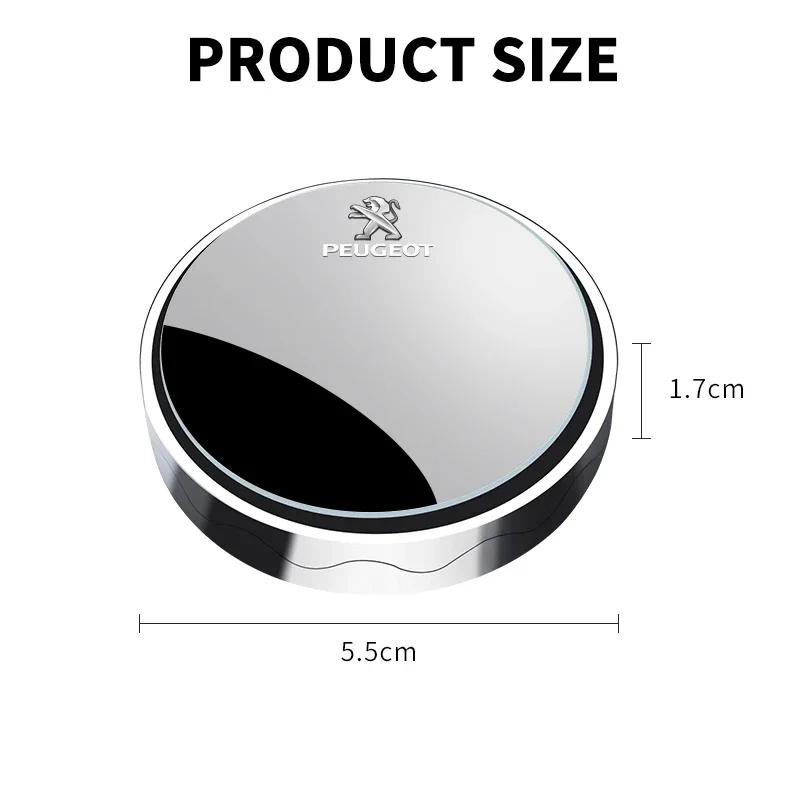 Car Sticker Car Styling Car Suction Cup Mount Auxiliary Rearview Mirror For Peugeot 308 408 508 RCZ 208 3008 2008 206 207 307 Ca