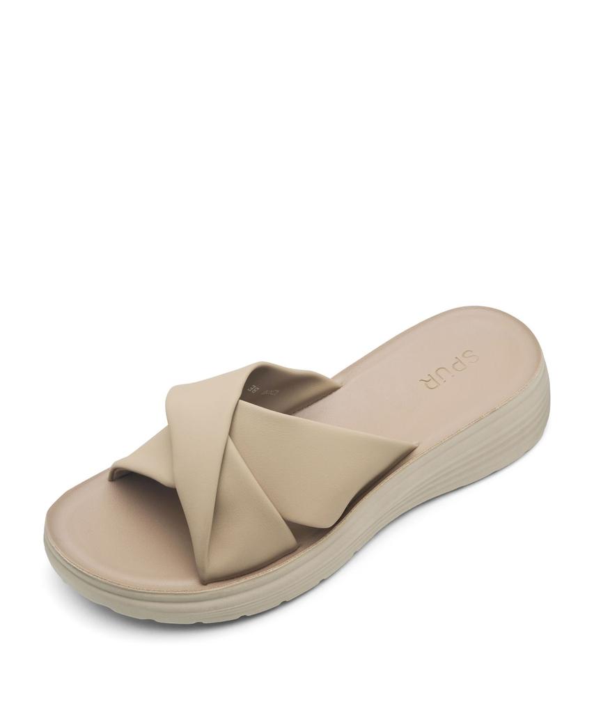 Spur Camille Softly Flatform Sandal 4.5Cm -Us9050 (3Color)