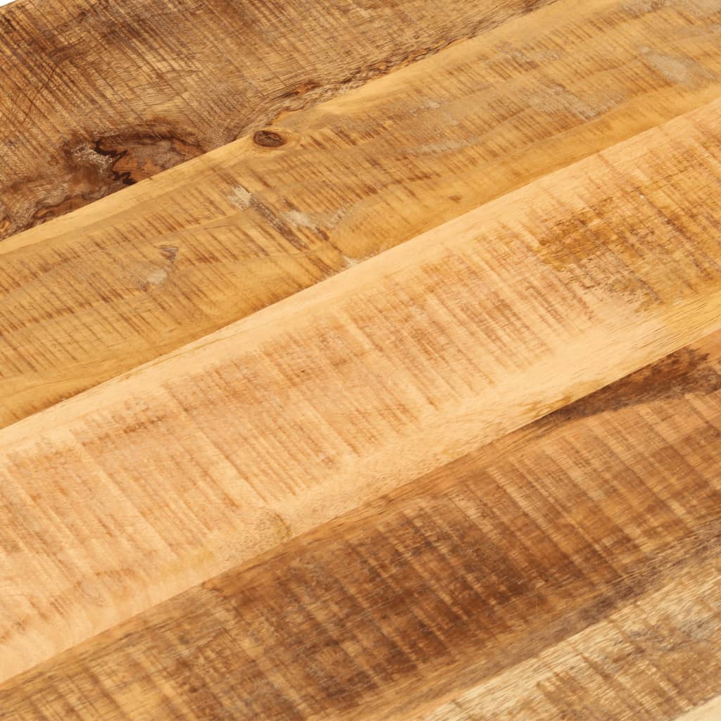 Vidaxl Blat Stołu, 120X60X3,8 Cm, Owalny, Lite Surowe Drewno Mango