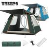 5-8 Person Outdoor Automatic Quick Open Tent Rainfly Waterproof Camping Tent Family Outdoor Instant Setup Tent with Carring Bag