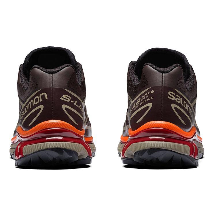 SALOMON XT-6 Adv Trendy Trail Running Low Top Outdoor Functional Shoes Unisex Shoes Brown 412636