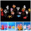 Tank Ornaments Aquarium Decor Resin Reef Rock Artificial Coral Landscape Making Simulation Starfish