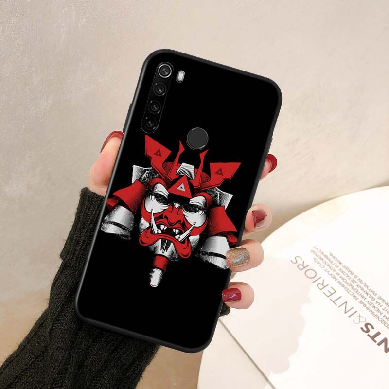Японский самурай силиконовый чехол TPU для Xiaomi Redmi Note 9 9C 9A 9i 9T 9S 8 8T 7 6 5 5A 4 4X Pro Max чехол для телефона