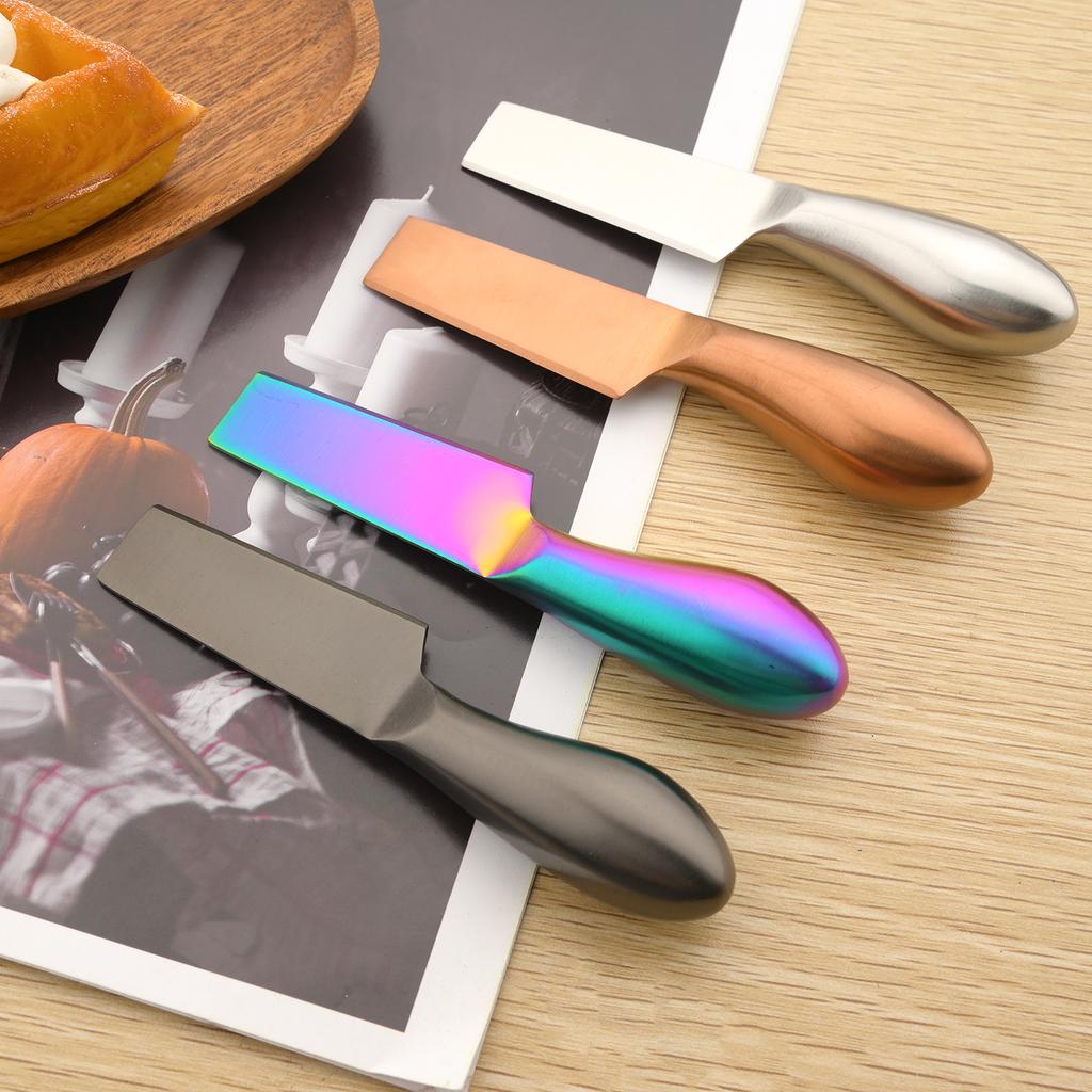 Premium Exquisite 4/6pc Cheese Slicer Cutter Knife Creative Sharp Knife Cheese Kitchen Tool Cake Spatula Butter Knife Cheese Set