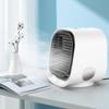 Mini USB 7 Color Humidifying Negative Ion Air Conditioner Cooling Fan