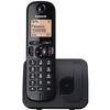 Panasonic Téléphone Fixe Sans Fil Avec Écran LCD, Identification De L'appelant, Répertoire Téléphonique À 50 Numéros, Touche De Navi