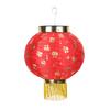 Водонепроницаемый подвесной фонарь Лампа Благословение 10 дюймов Китайский новогодний фонарь Ткань с кисточками Уличный круглый фестивальный декор