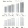 Metal Watch Prying Tool Back Cover Opener Strap Replacement Band Link Pins Remover Watchmaker Repair Kit