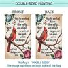 1pc Cardinal Paradise Breeze Garden Flag - 30.48x45.72 cm, Outdoor Lawn Decor