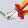 KNIPEX Изолированные 1000В Кусачки электрика, 180мм, 7006180