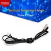 Waterproof Thermistor Temperature Sensor Probe 4x20mm, 1% Accuracy, 1m Wire, 3435 NTC 10K.