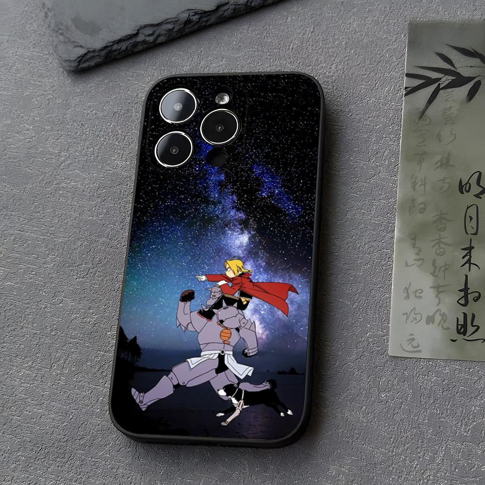 F-FULLMETAL A-ALCHEMIST Чехол для телефона Funda Для iPhone 13 17 16 11 15 Pro Max 14 12 Pro Xs Max Mini Xr X 7 8 6 6s Plus Чехлы