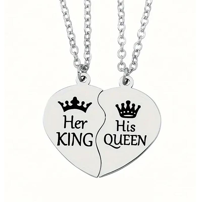 2 шт./компл. Мы лучшие друзья, потому что все остальные отстойные Ожерелье с подвеской-сердцем из нержавеющей стали, Ювелирные изделия дружбы, Подарки