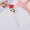 Office Supplies Cat Bird Rose Coloring Embossing Zinc Zinc Alloy Bookmark Bookmark Positioning Clip Book Clip