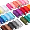 6pcs Assorted Colors Sewing Thread Polyester Sewing Thread, For Domestic DIY Sewing And Embroidery Quilting, DIY Crafts, Travel
