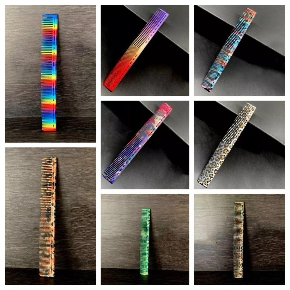 Изысканные профессиональные парикмахерские расчески Пластиковая профессиональная тонкая расческа для стрижки волос Новая расческа для стрижки волос