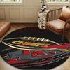 Kansas Chiefs Logo Round mat, Anti-slip Circle Carpet Chair rug For livingroom,Bedroom, doormat home decor Gift Christmas Gifts