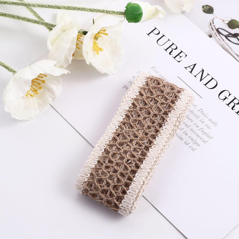 Gift Wrapping Lace Gift Box Decor Wedding Party Supplies Hemp Rope Burlap Roll Jute Ribbon