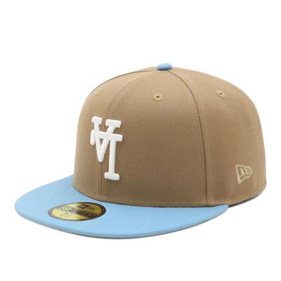 59FIFTY LA Dodgers Эксклюзив ONSPOTZ Перевернутый Логотип Хаки/Небесно-Голубой 7 1/4