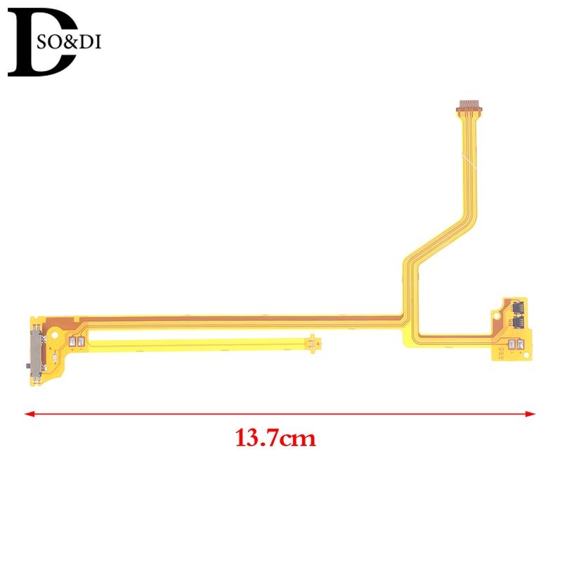 For Nintendo 3DS Speaker Ribbon Cable Flex Wire Replacement Part For 3DS Game Console Speaker Cable 13.7cm