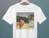 Gas, Edward Hopper Painting, Unisex T-Shirt, Art T-Shirt, Petrol Station, Gift for Her, Gift for Him, Art Lover Gift