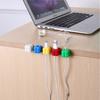 5PCS Building Block Cable Organizer Self-adhesive Cables Clips for Charging Cable Earphone Magnetic Cable Holder Wire Keeper
