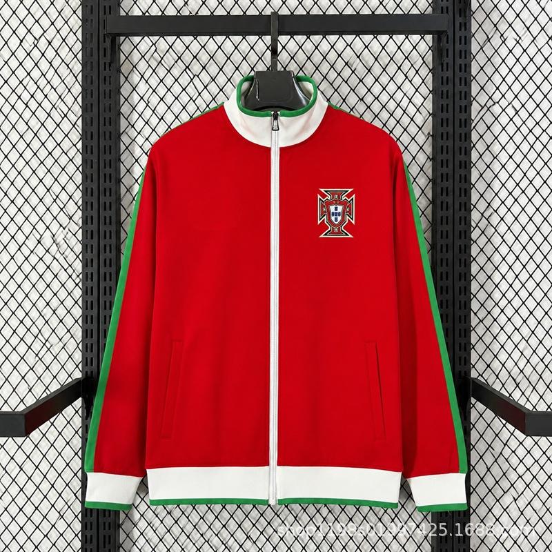 New 25-26 season football jersey trench coat appearance jersey training jersey Barcelona Paris Inter Chelsea jacket