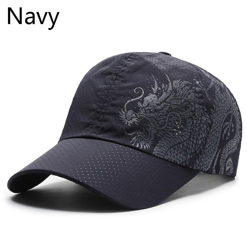 1 шт., мужская шляпа с драконом, летняя легкая кепка с солнцезащитным козырьком, дышащая, быстросохнущая, спортивная бейсболка для спорта на открытом воздухе, солнцезащитный козырек, бейсбольная шляпа от солнца