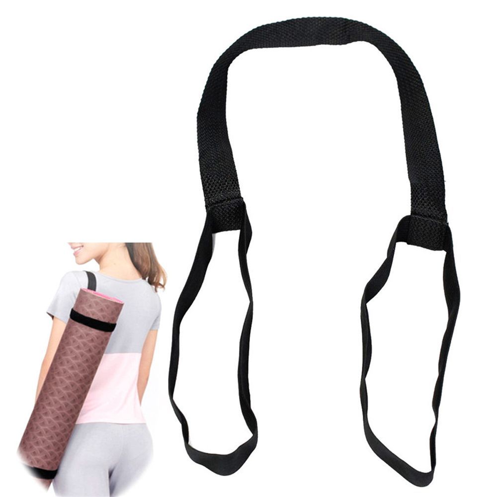 Sports Fitness Exercise Elastic Pilates Stretch Rope Yoga Strap Yoga Mat Bundling Belt Tension Rope