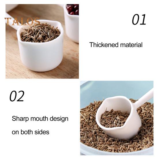 4 шт. ложка для сахара, большая емкость, многоцелевая, удобная ручка, полезная портативная ложка для кофе, ложка для сухого молока, бытовые принадлежности