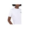 Golden Goose Solid Color Letter Print Round Neck Short Sleeve T-Shirt Women tops White GWP01220-P000881-10364