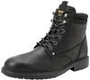 Сапоги Jack & Jones Leder schwarz