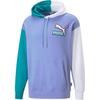 Puma Fandom Hoodie With Logo Print And Color Block Design Men Tops 537749-23