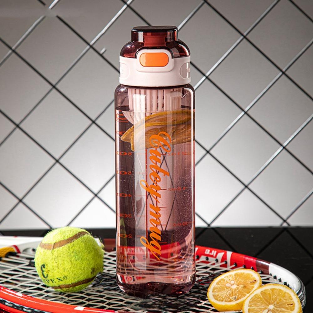 PP 1000ml Sports Water Bottle Large Capacity Outdoor Sports Kettle Colorful Plastic Cup School