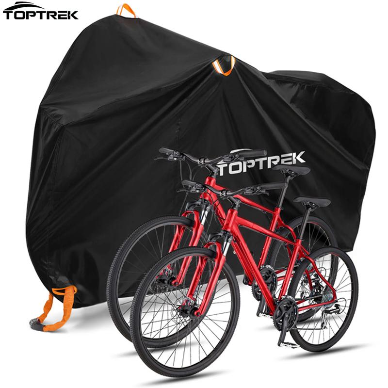 Toptrek Чехол для велосипеда 210D Высококачественный Защитный чехол для велосипеда Многоцелевой Водонепроницаемый от дождя, снега, пыли Всепогодные Защитные чехлы