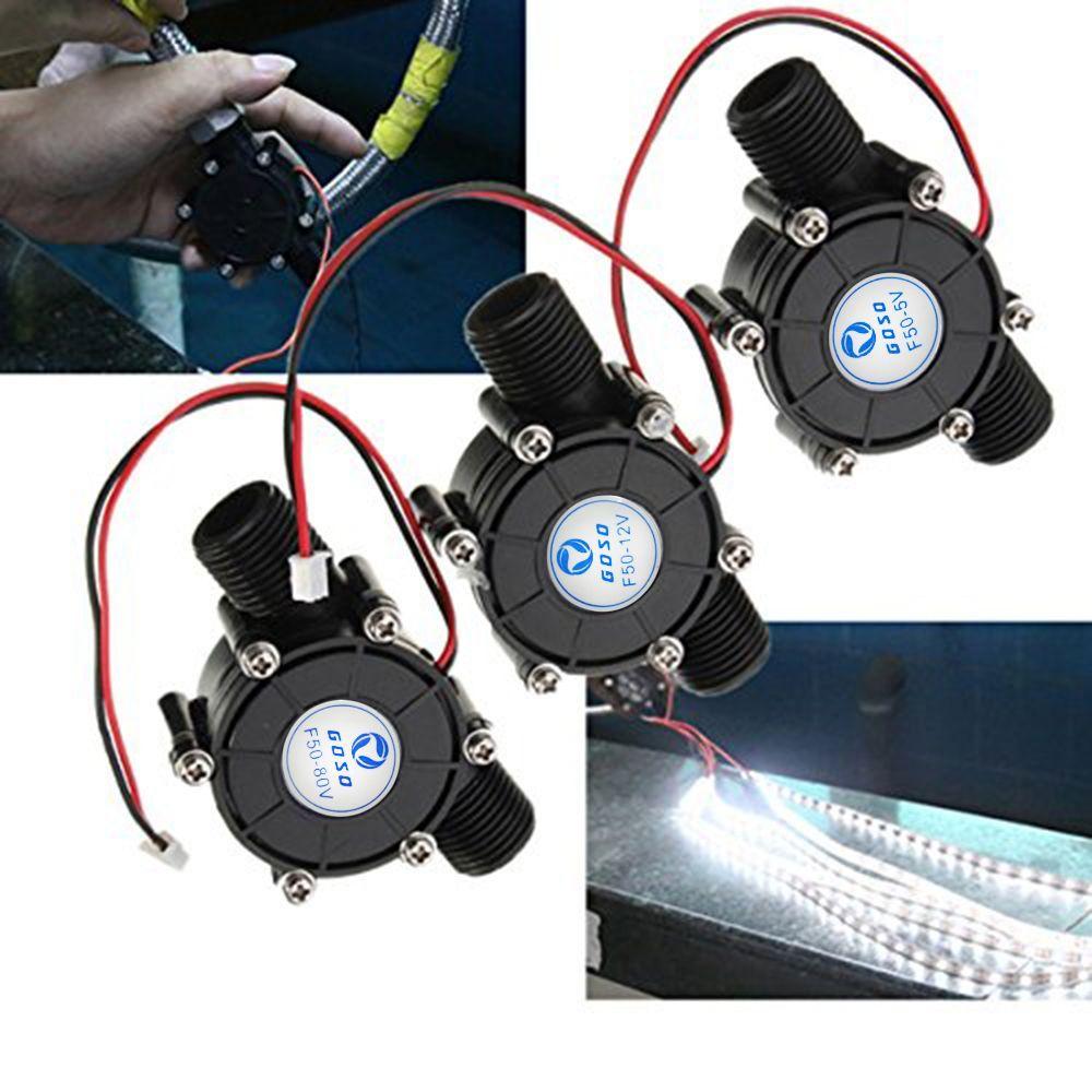 New 10W High Power Electrical Micro Generator Water Turbine Generator Charging Tool Flow Hydraulic