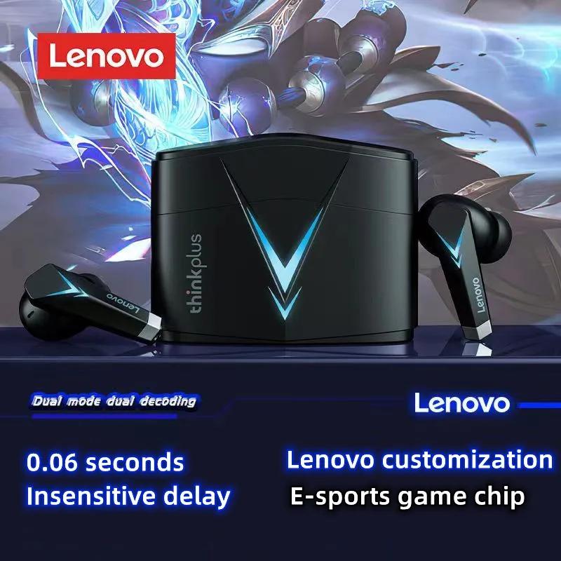 Оригинальные беспроводные наушники Lenovo LP6 TWS Bluetooth Гарнитура для игр с низкой задержкой Шумоподавление Музыкальные Звонки Спортивные Наушники