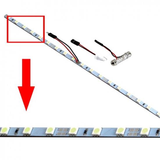 Red 18-SMD LED Strip Light For Car Trunk Cargo Area or Interior Illumination