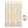 12pcs Drawing Pencil 7 Color In 1 Rainbow Gradient Crayons Colored Pencils for Coloring Sketching Colored Painting Kids Art Gift