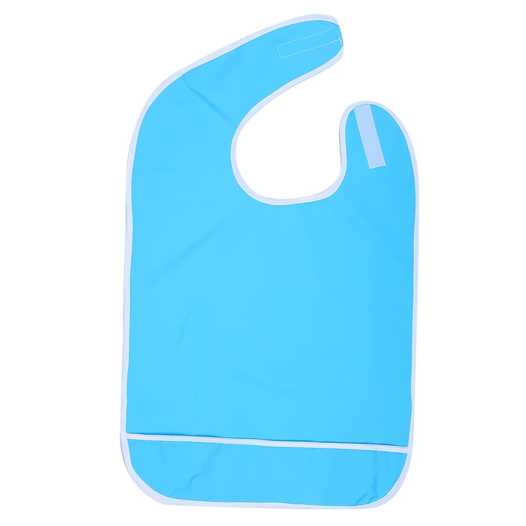 Adult Anti Oil Reusable Rain Proof Bib Apron Eating Bib Dining Aid Protector